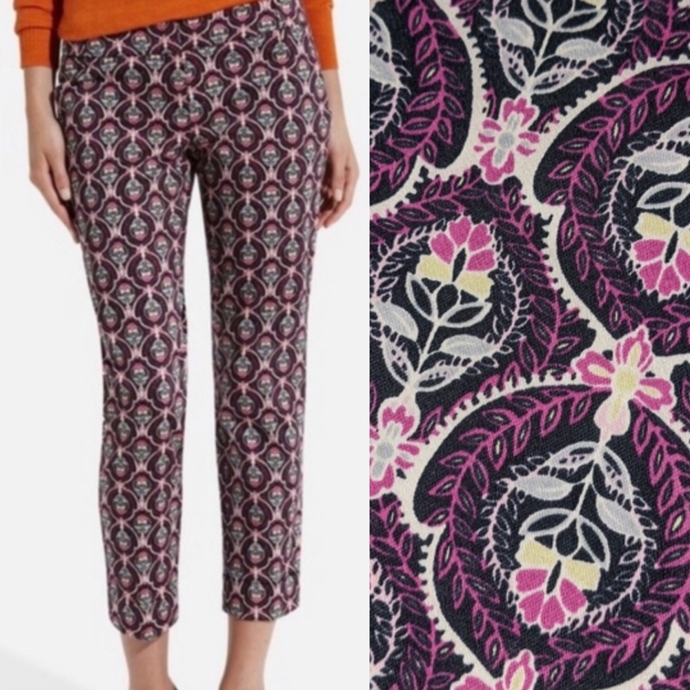 The Limited Drew Fit Retro Print Low Rise Ankle Y2K Pants